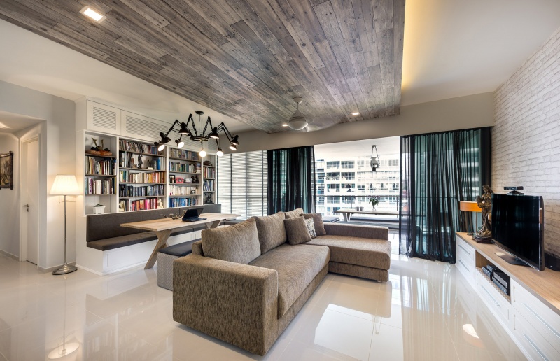 The Minton Condo - 1216sqft by Ciseern by Designer Furnishings Pte Ltd. Unit is Condo and follows a  style.
