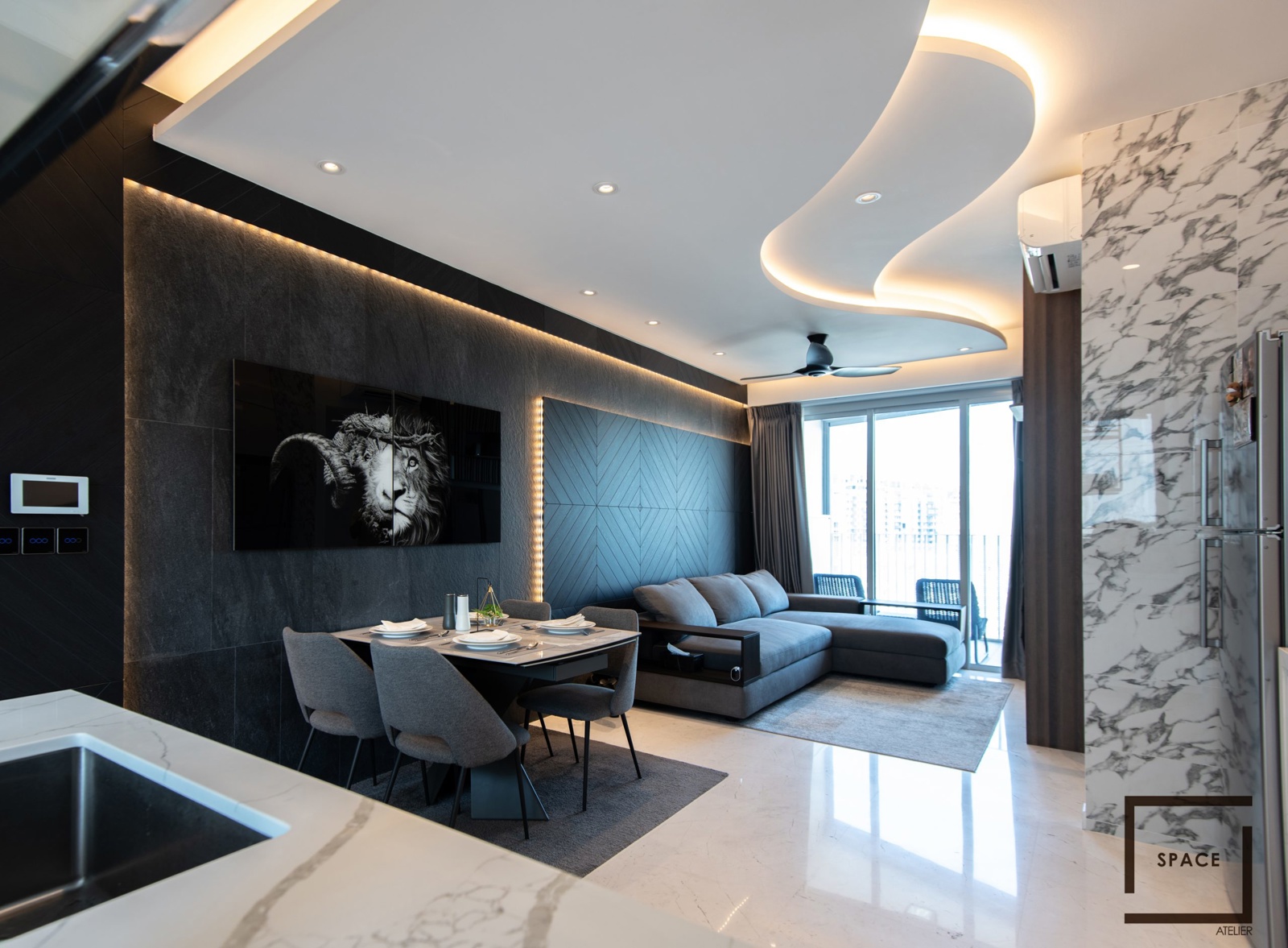 Queen Peak Condo - 0sqft by Space Atelier Pte Ltd . Unit is Condo and follows a  style.