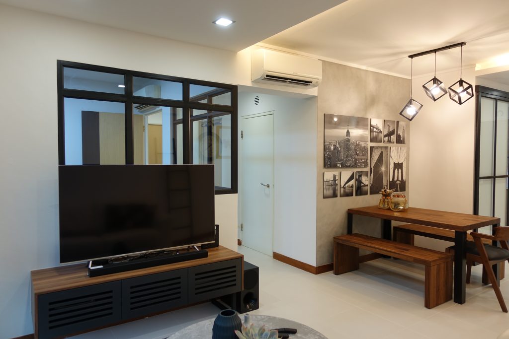 Blk 619C Punggol - 1001sqft by ExQsite Interior Design Pte Ltd. Unit is HDB and follows a  style.