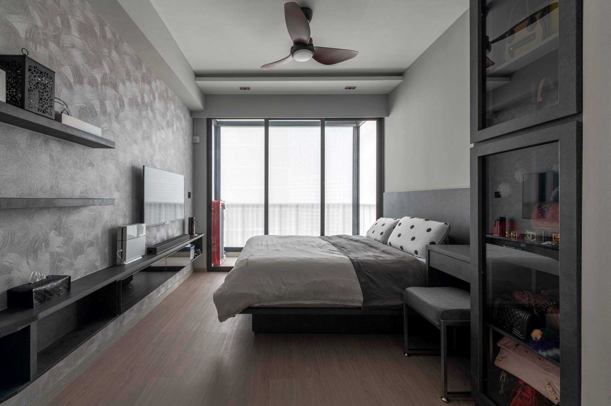 Inz Residence 1 - 883sqft by Earth Interior Design Pte Ltd. Unit is Condo and follows a  style.