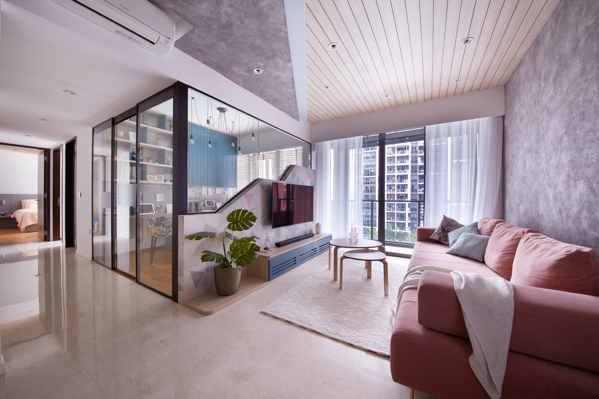 Upper Paya Lebar Road - 1076sqft by Free Space Intent Pte Ltd. Unit is HDB and follows a  style.