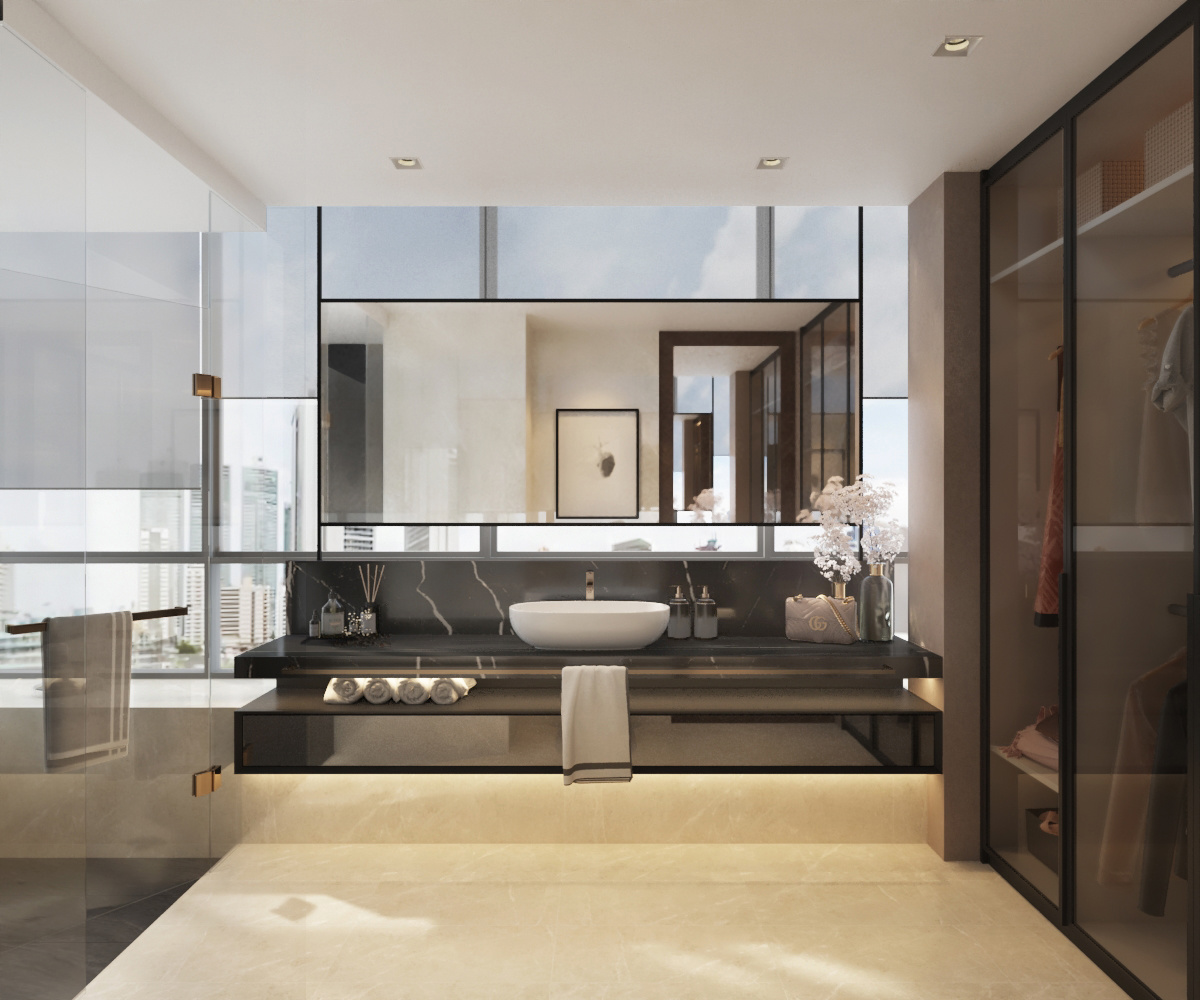 One North Residence - 1034sqft by Image Creative Design Pte Ltd. Unit is Condo and follows a  style.