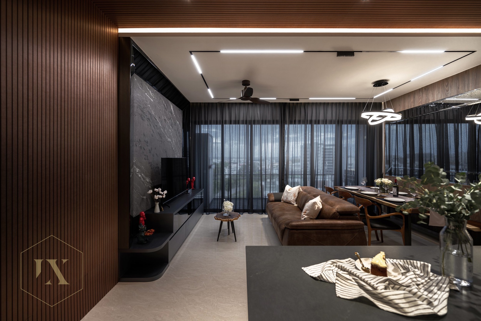 Forest Woods Residences - 1176sqft by IdeasXchange Interior Pte Ltd. Unit is Condo and follows a  style.